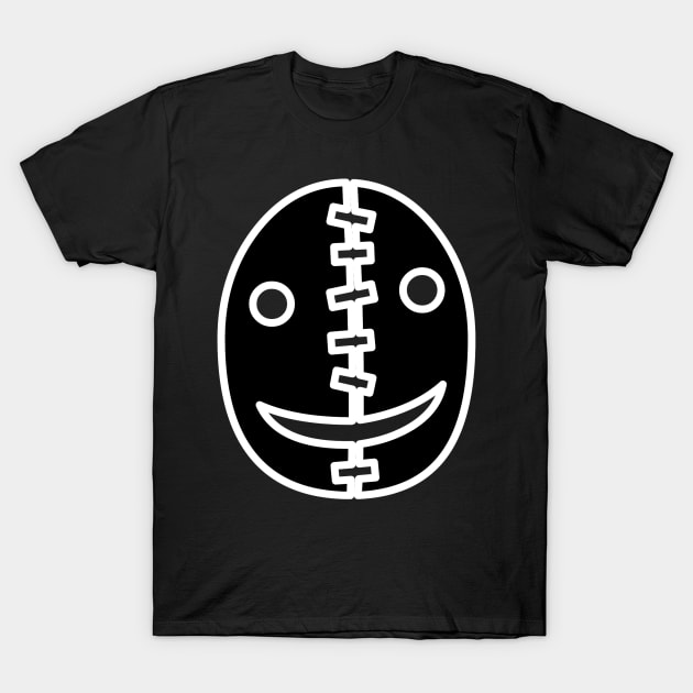 Happy Cool broken face T-Shirt by mydesignontrack